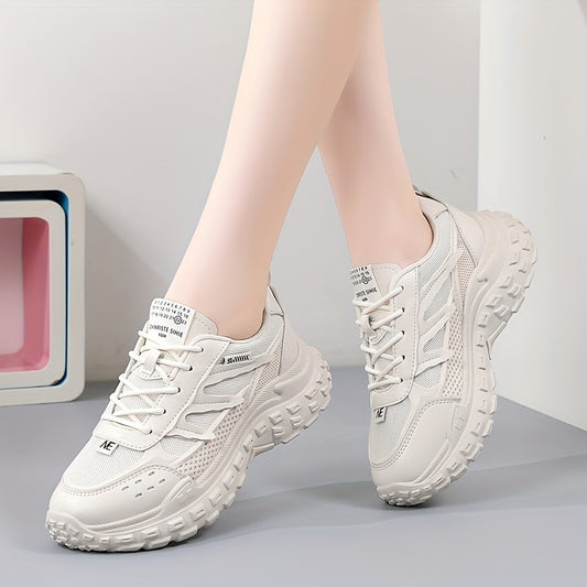 Women's Platform Sports Shoes Breathable Outdoor Running Sneakers