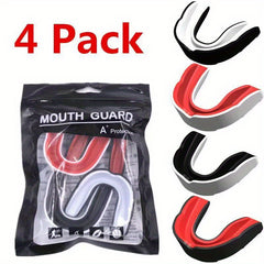 4 Moldable Mouth Guards for Sports BPA & Silicone Material