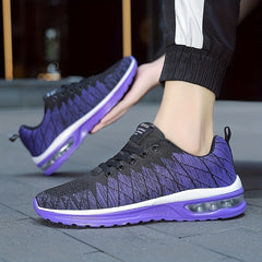 Men's Air Cushioned Breathable Sneakers - Spring/Summer