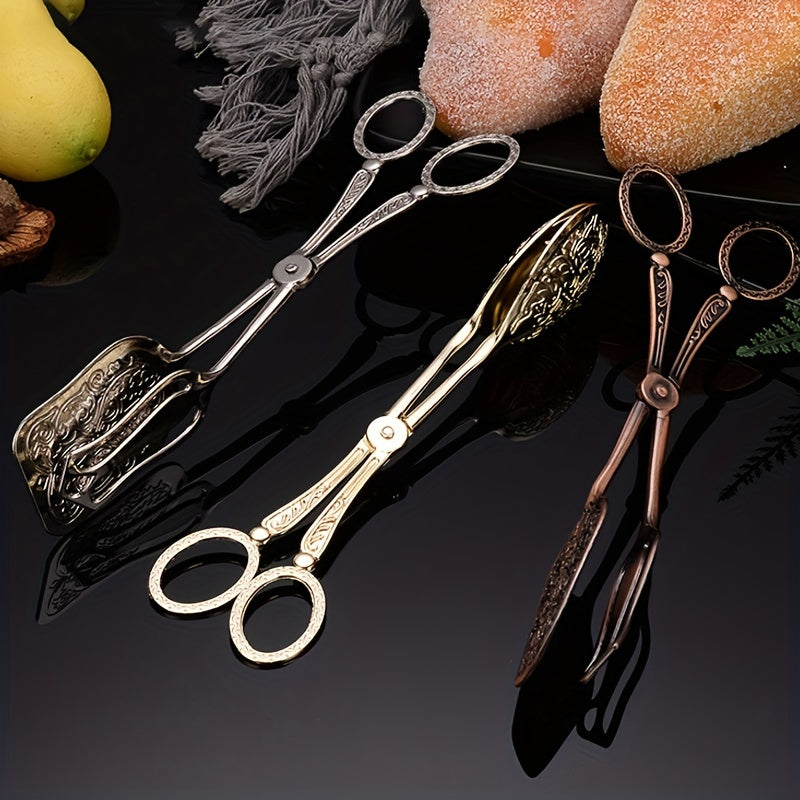 Multifunctional Dessert Tongs for Home and Restaurant Use