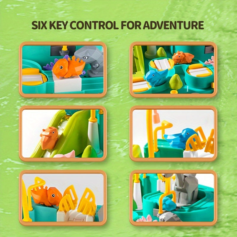 Dinosaur Track Toys Kids Race Tracks For Boys Car Adventure Toys