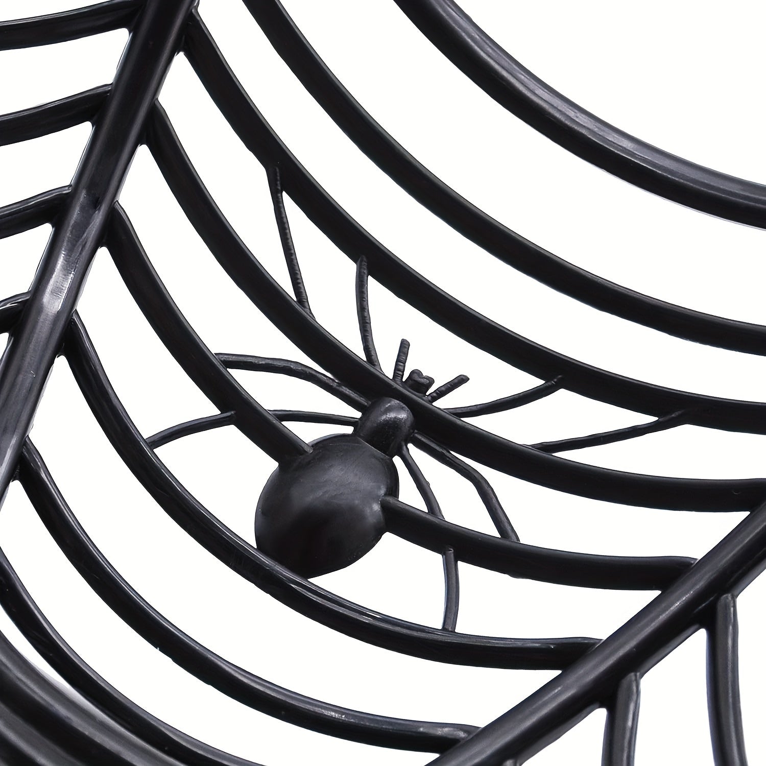 Halloween Spider Web Plastic Basket Bowls for Trick Or Treat
