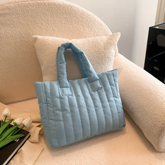 Minimalist Solid Handbag All Match Storage Bag Women's Bag