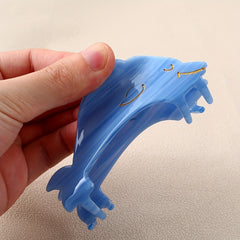 Acetate Dolphin Hair Claw Ponytail Holder Shark Claw Hair Accessories