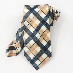 Men's Plaid Necktie for Business - Husband Boyfriend's Birthday