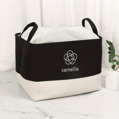Large Capacity Folding Clothes Storage Box with Handles