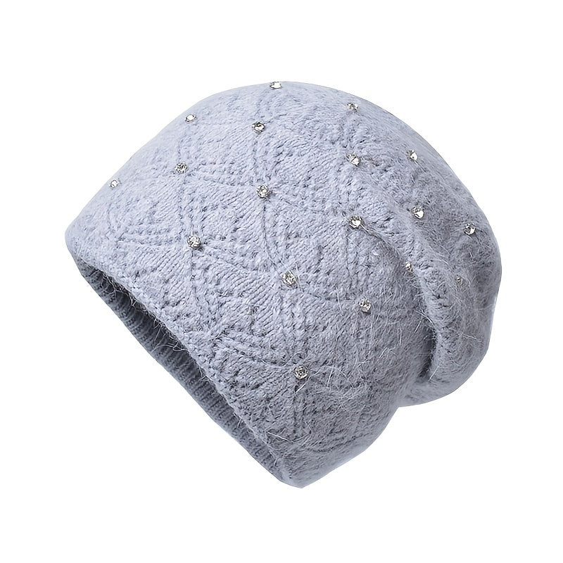 Knitted Winter Beanie Hat for Women