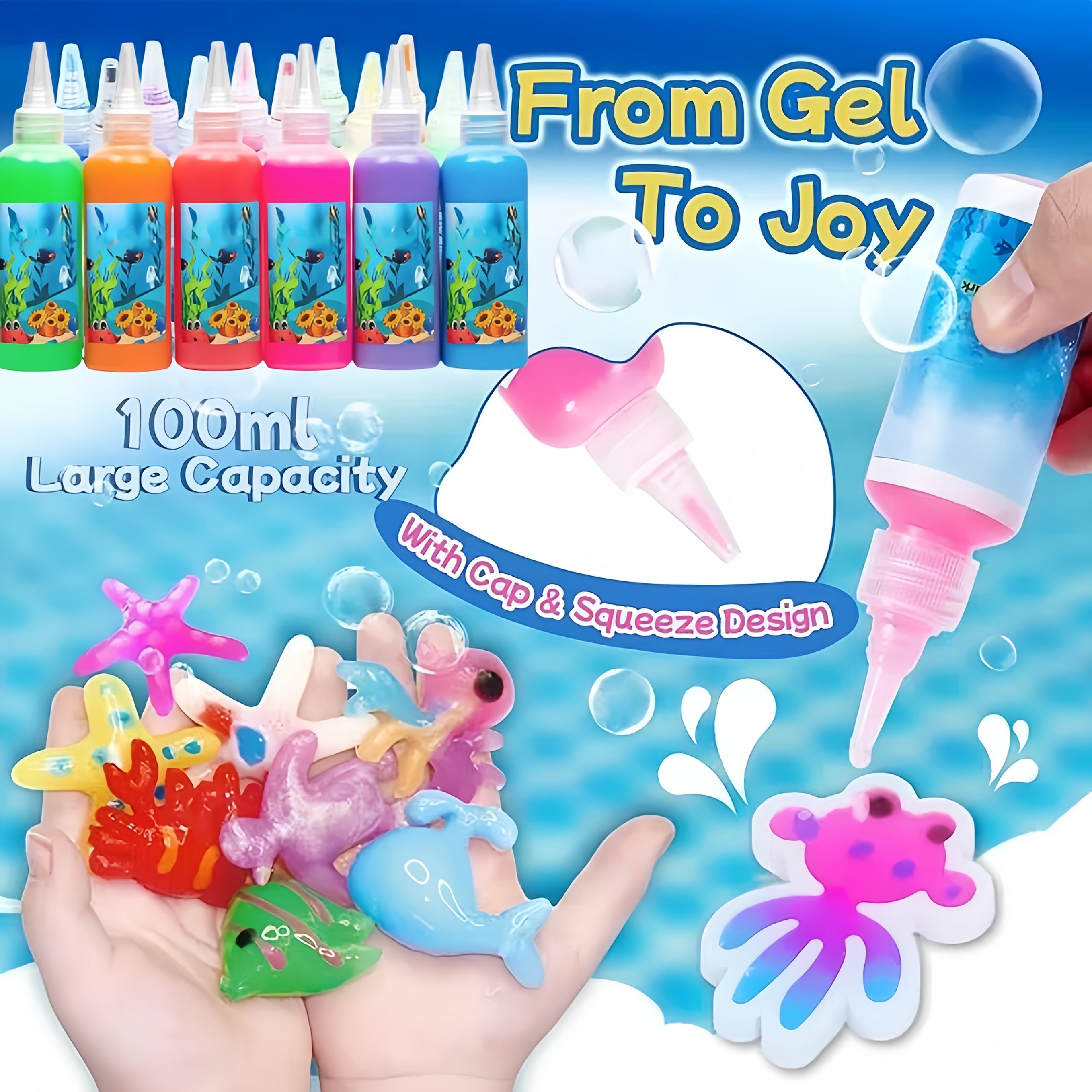Magic Water Fairy Art Kit DIY Paint Craft Material Pack