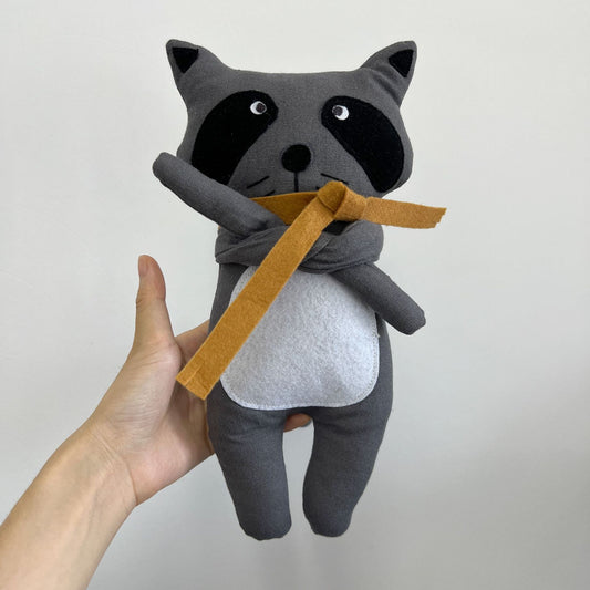 Raccoon Doll for Baby Comfort & Photography Props