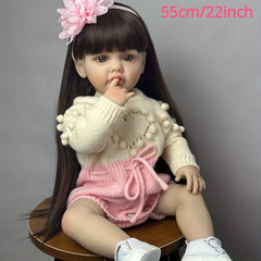 54 Princess Doll w/ Soft Silicone Body Includes Clothes & Accessories
