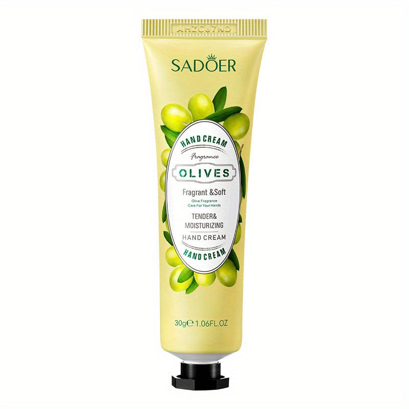 5 Pack Hand Cream Set Natural Plant Fragrance Moisturizing Travel Size
