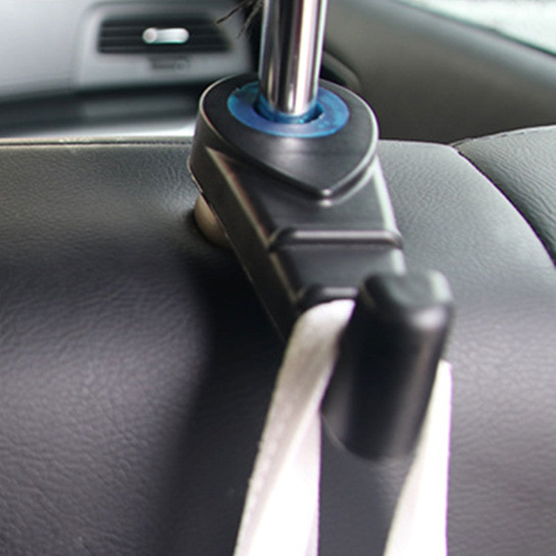 1pc Car Headrest Hook Organize Bag Grocery Coat Holder