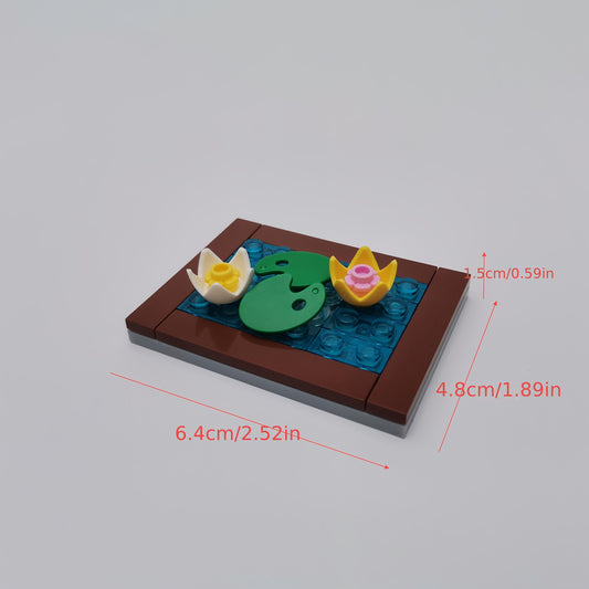 Interlocking Building Blocks for Lotus Pond