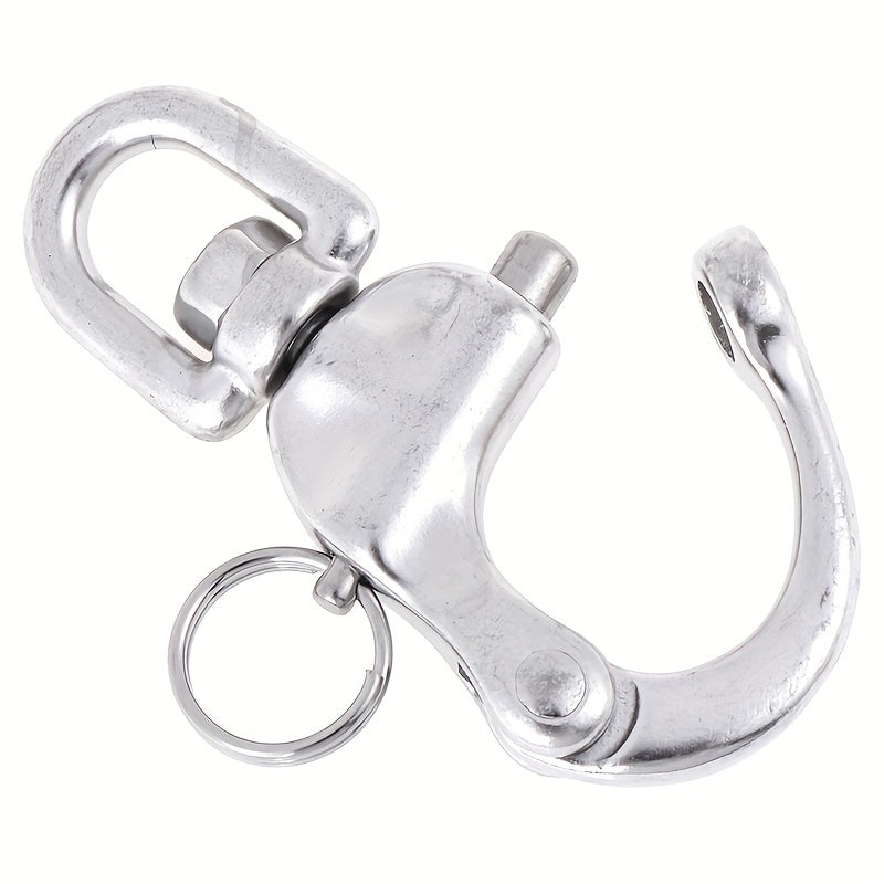 Stainless Steel Spring Shackle Quick Hanging Shackle Hook Buckle