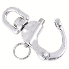 Stainless Steel Spring Shackle Quick Hanging Shackle Hook Buckle