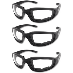 Motorcycle Riding Glasses Padded Goggles UV Protection Dustproof Windproof