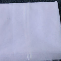 Satin Edged Fingertip Bridal Veil Soft Sheer Fabric Hair Comb