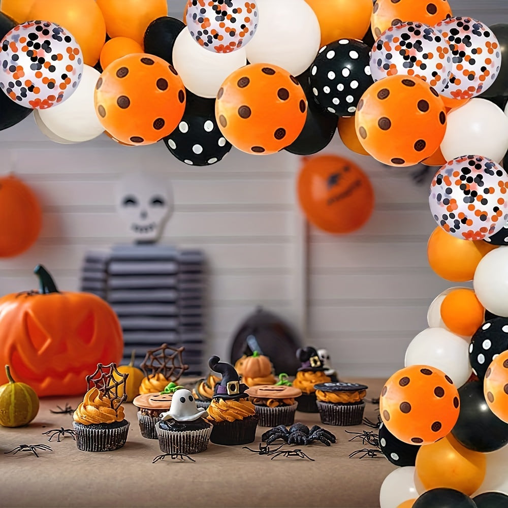112pcs Halloween Balloon Chain Set DIY Eyeball Decoration Supplies