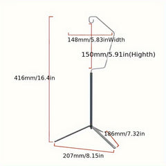 Portable Aluminum Camping Light Stand Tripod