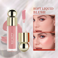 Matte Liquid Blush Lipstick Lip Glaze Dual Purpose