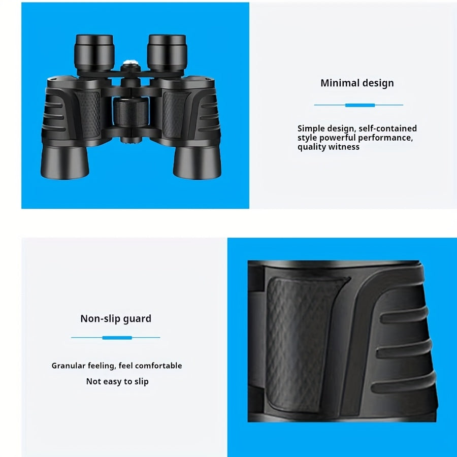 HD Binoculars with Compass for Bird Watching Camping Sports & Concerts