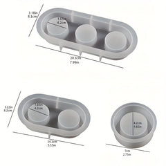 Small Candle Holder Resin Silicone Mold for Epoxy DIY Jewelry Box