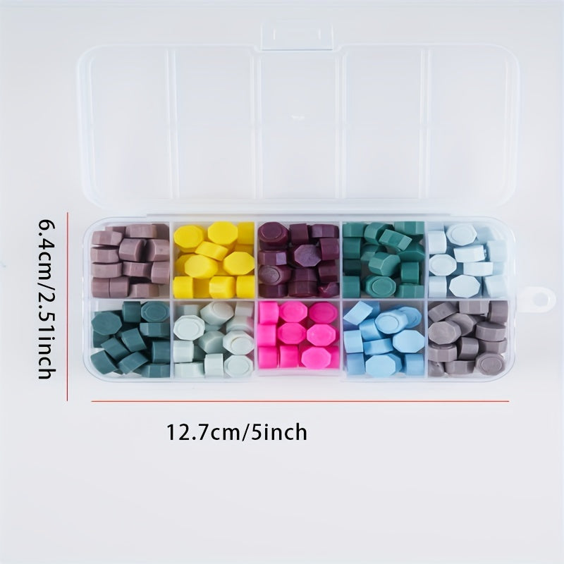 100pcs Wax Seal Beads Kit Seal Letter Envelope W