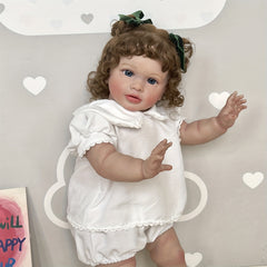 26 Inch Realistic Reborn Doll Soft Vinyl Doll Pippa with Hand Painting