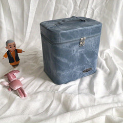 Large Travel Makeup Organizer Bag with Jewelry and Toiletry Compartments