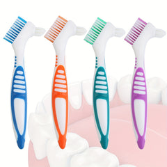 Denture Brush 4PCS Double Sided Toothbrush