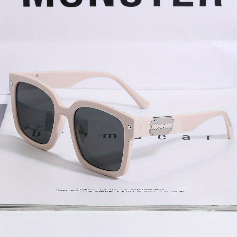 Square Sunglasses Jelly Anti Glare UV400
