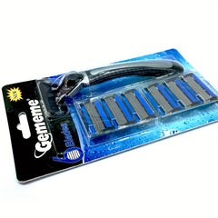 6-Layer Stainless Steel Razor for Men with Safety Blade