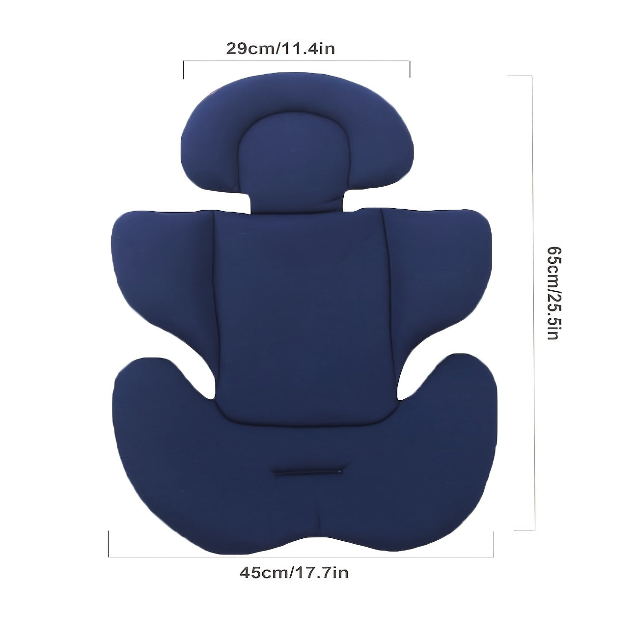 Soft Car Seat Cushion for Kids Comfort Waist Support Pad