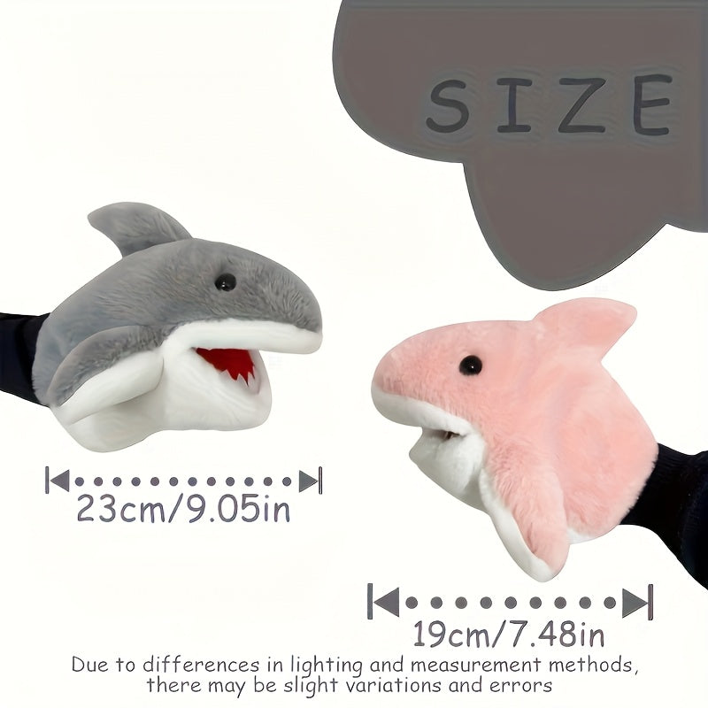 Shark Hand Puppet Plush Story Toy