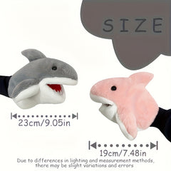 Shark Hand Puppet Plush Story Toy