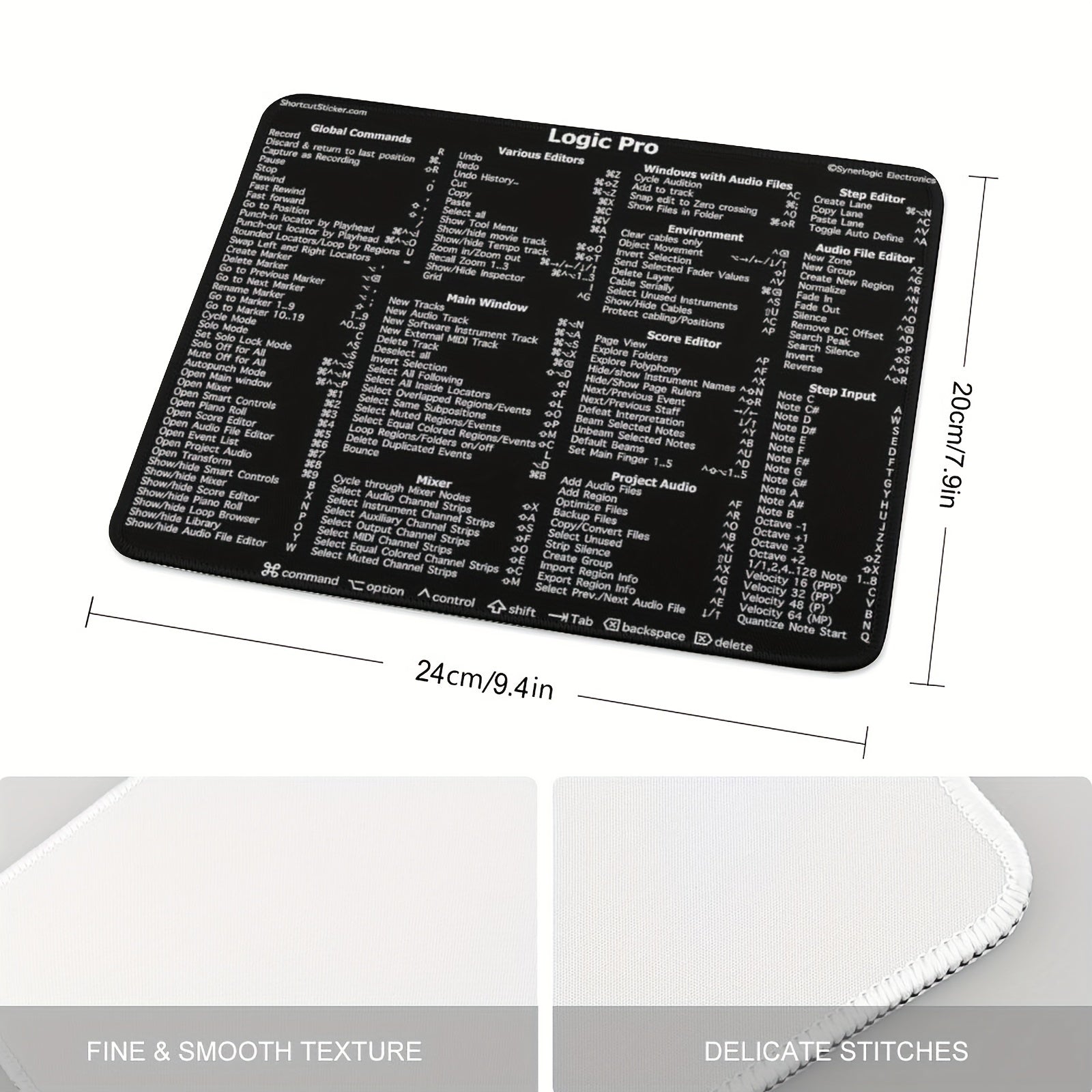 Keyboard Shortcut Reference Guide Mouse Pad