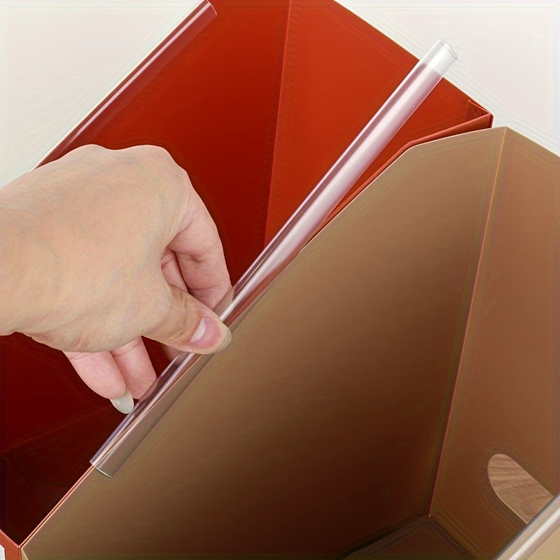 Desktop Book Storage Box Foldable A4 Office Storage