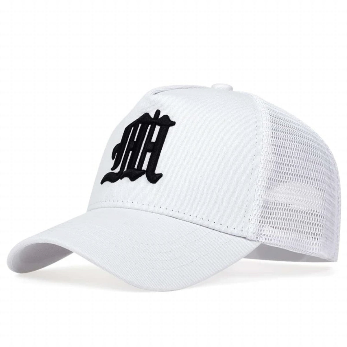 Men's Street Square Baseball Mesh Cap Black