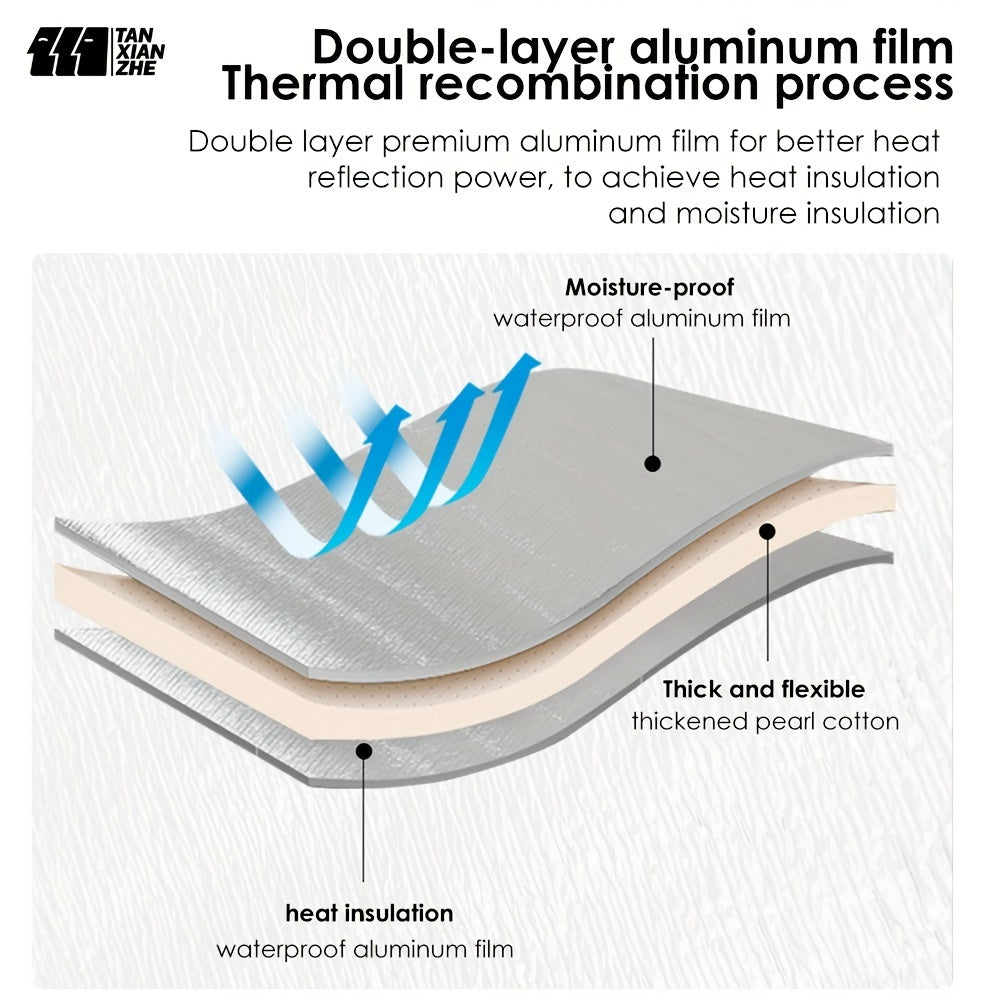 Double Sided Moisture Proof Aluminum Foil Foam Pad
