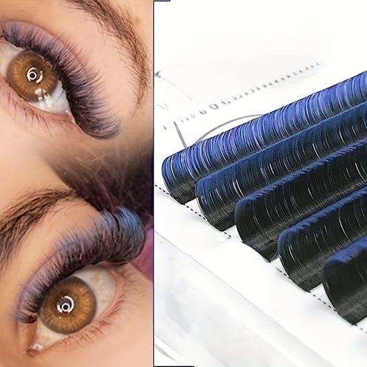 Colored Eyelash Extensions Root Gradient DIY Makeup Lashes Extension