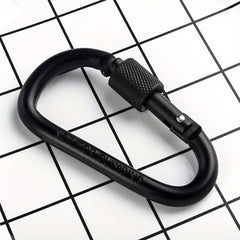 5pc High Thickened Carabiners With D Shaped Hook