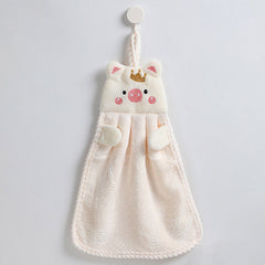 Microfiber Little Pig Hand Towel Absorbent Kitchen Towel