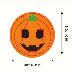 500pcs Halloween Toys Sticker Pack Stationery Decals Decorate Sticker