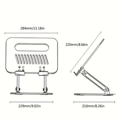 Aluminium Laptop Stand Portable Laptop Holder Tablet Stand Computer Support