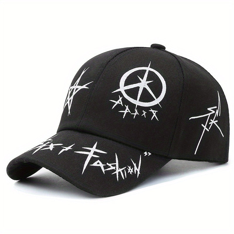 Men's Letter Baseball Cap Sun Shade Hat