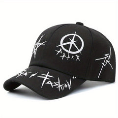 Men's Letter Baseball Cap Sun Shade Hat