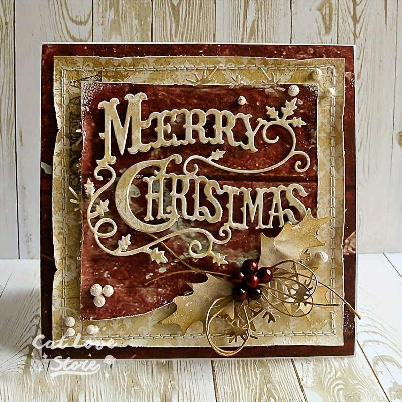 1pc Christmas Deer Metal Cutting Dies Scrapbooking Stencil Die Cuts