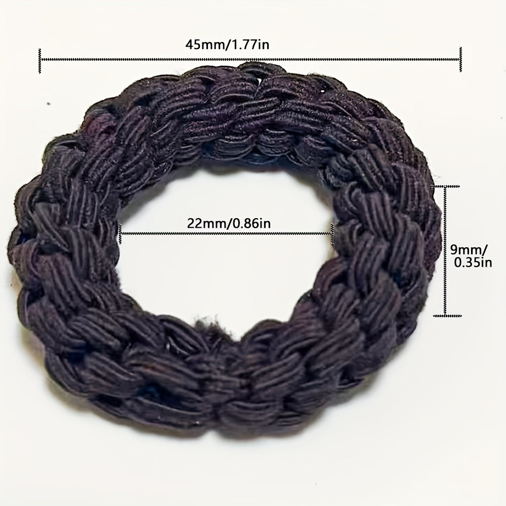 Braided Hair Tie Hair Rope Ponytail Holder Hair Accessories