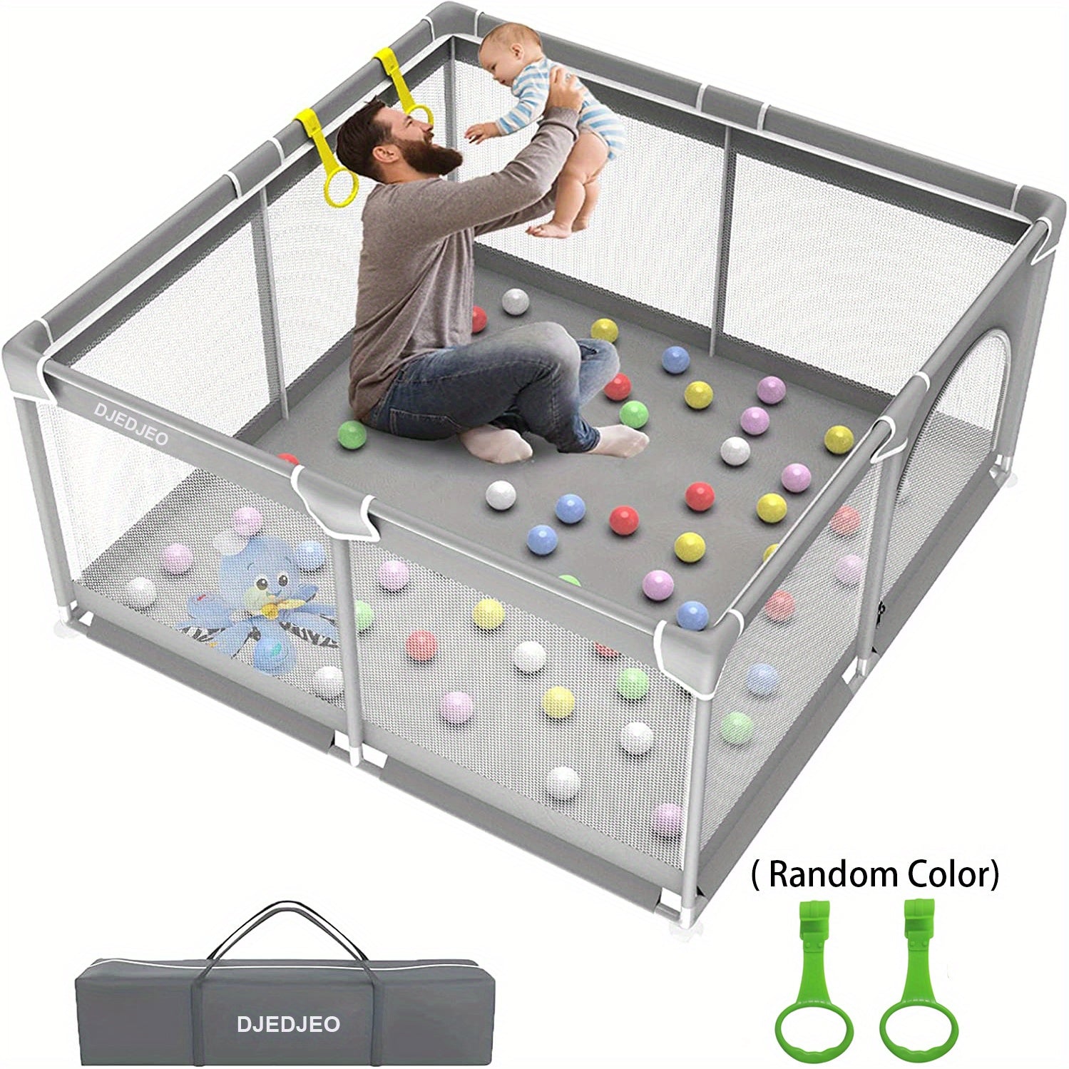 Baby Playpen For Toddler Large Playard Safety Play Yard