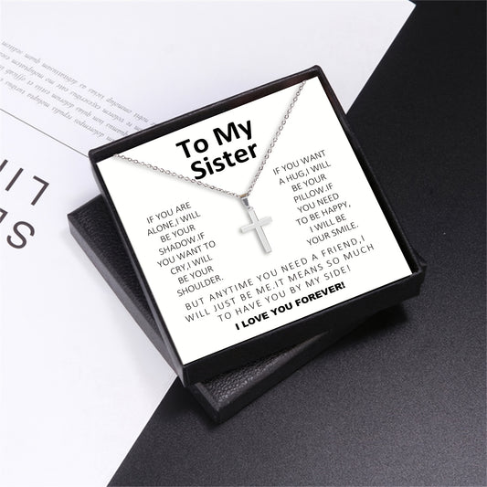 Y2K Cross Pendant Necklace for Kids